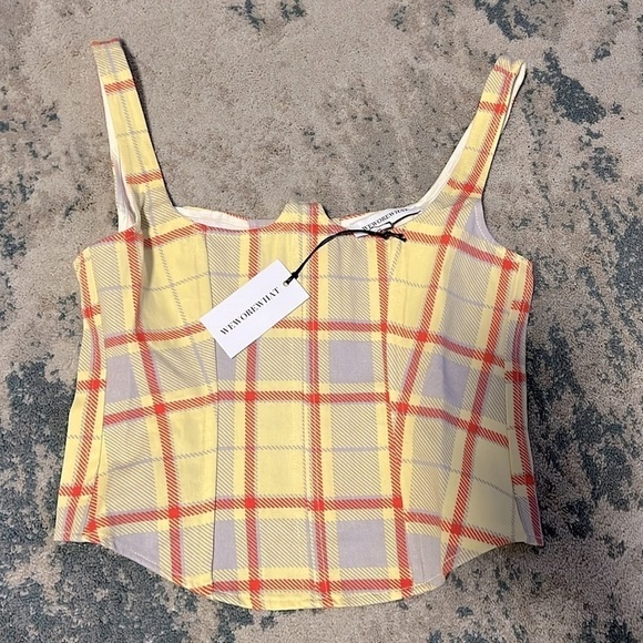 WeWoreWhat Seamed Corset Top size M - Picture 4 of 6